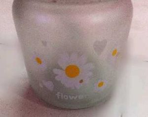 Cute Glass Jar with Lid - 2