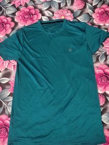 Teal Crew Neck T-Shirt