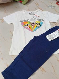 3-4 year Powerpuff Girls T-Shirt &amp; Pants Set