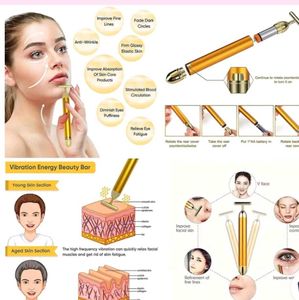 Golden Energy Beauty Bar for Facial Massage