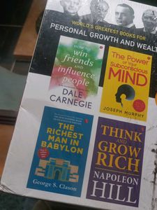 4-Book Set: Self-Help Classics