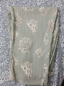 Light Green Printed Palazzo Pants kurta set
