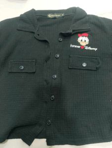 Donald Duck Disney Black Shirt