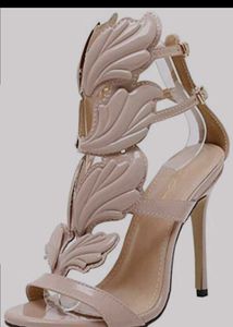 Unique Winged Stiletto Sandals