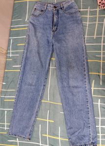 High-Waisted Wide-Leg Jeans