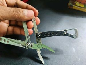 Stainless Steel Multitool Pliers with Knife