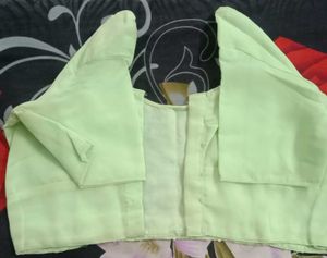 Embroidered Pastel Green Blouse