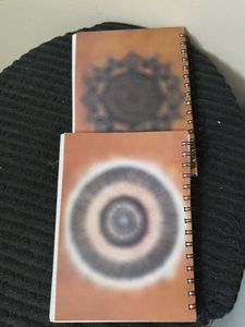 Mandala Art Spiral Notebooks (Set of 2)