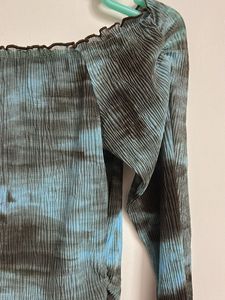 Tie-dye Off Shoulder Top (Never Worn)