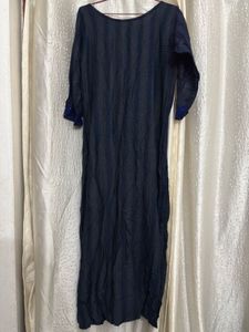 Women's Blue Sequin Kurta