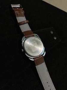 Classic Brown Leather Strap Watch