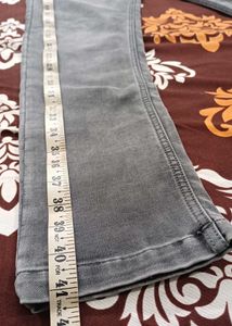 Men's Grey Wash Slim Fit Jeans
