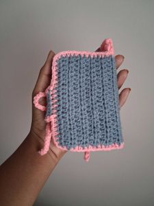Handmade Crochet Card Holder