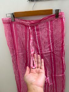 Brand New⭐️Bright Pink Striped Pant