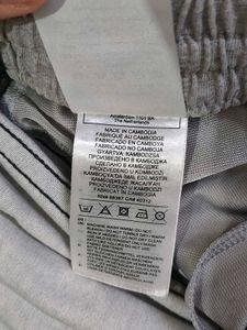Adidas Men's Grey Track Pants