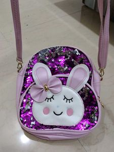 Sparkly Sequin Bunny Bag
