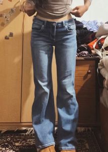 H&amp;M low waist Blue Wash Bootcut Jeans