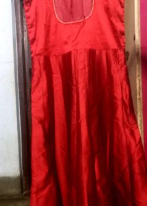 Maroon Colour Party Wear Gown