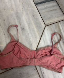 Soft Pink Cotton Bra