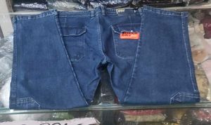 Superdry Blue Cargo Jeans