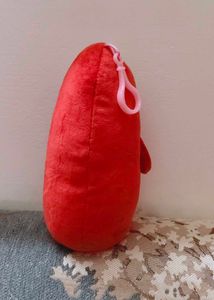 faceless soft toy bagtag
