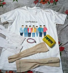 Euphoria T-Shirt + Accessories Set ✨