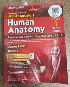 BD Chaurasia's Human Anatomy Vol 1 and 2