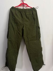 Olive Green Cargo Pants