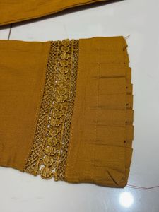 Mustard Yellow Ethnic Pants