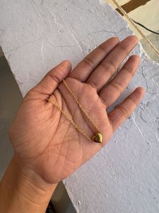 double sided Heart Pendant Necklace