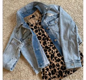 ANIMAL PRINT CARDIGAN