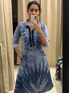 denim top for daily wear