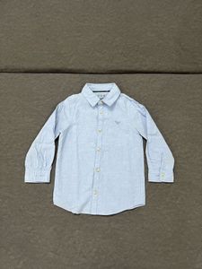 Kids Light Blue Button-Up Shirt