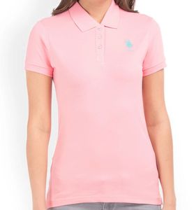 US P Assn Pink Polo T-S