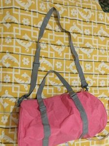 Pink Duffle Bag