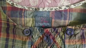Plaid Short Sleeve Shirt