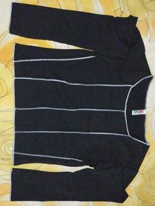 Black Long Sleeve Top