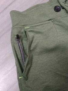 Men's Green Track Pants