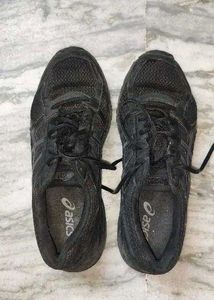 ASICS Black Running Shoes