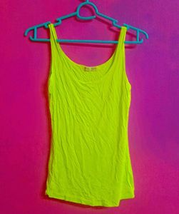 Sheer Shirt With Tank Top