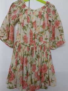 Floral Print chiffon top