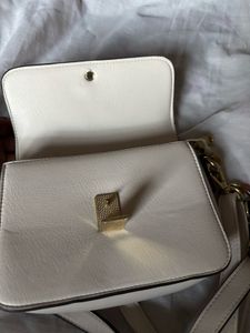White Shoulder Bag/sling Bag
