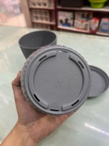 mini flower pot 3piece set with plates