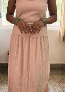 Sale 🔥PAZZO Original Blush Pink Maxi skirt