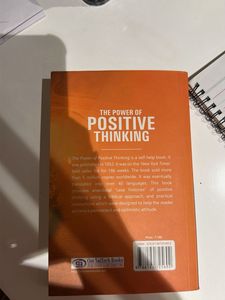 The Power of Positive Thinking Book