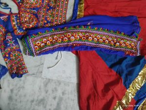 Embroidered Lehenga Choli Set with dupatta