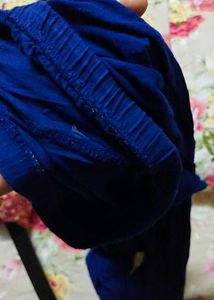 Velvet and premium Net Anarkali kurti legging set
