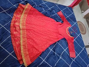 Navras Medium Size Red Kurtha Is For Sale
