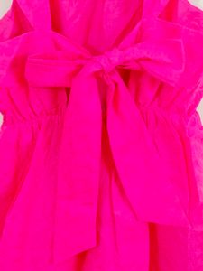 🎀Pure Cotton Pink Sleeveless Bow Dress🎀
