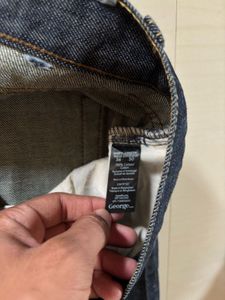 George vintage heavyweight Raw bootcut denim